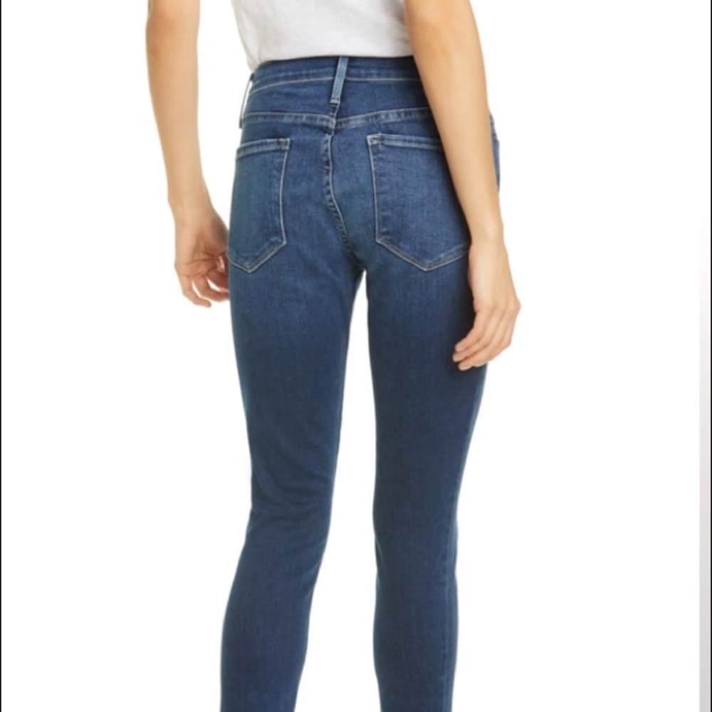 FRAME Skinny‎ de Jeanne Crop Jeans - Picture 5 of 15